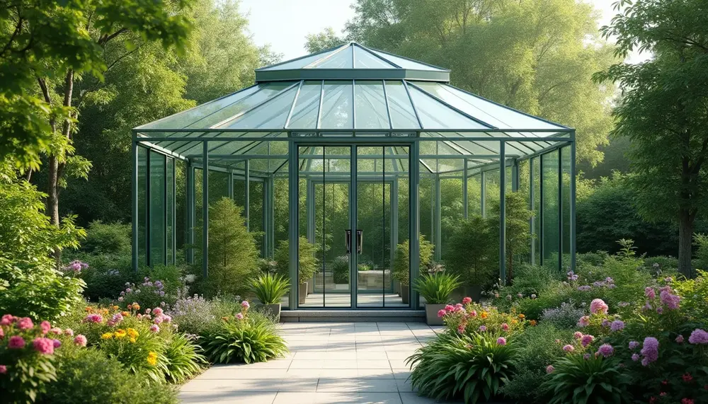 Das Gewächshaus Glas Pavillon: Ästhetik trifft auf Funktionalität