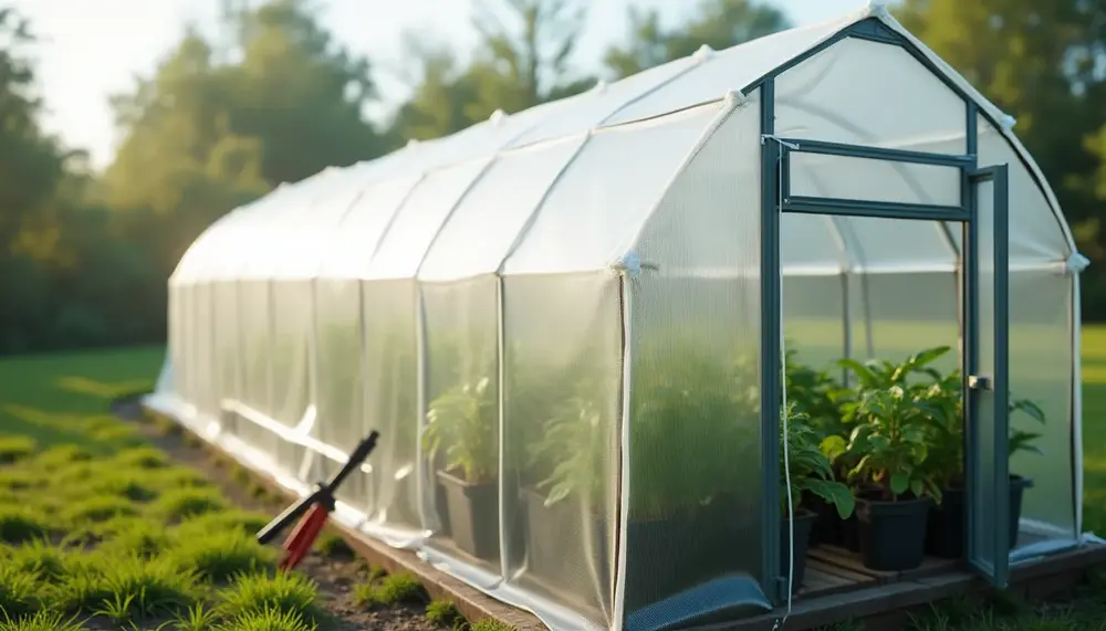 Die besten Methoden, um gewächshaus folie befestigen und Windbeständigkeit zu garantieren