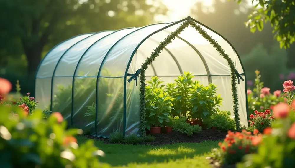Gewächshaus Folie mit Reißverschluss: Einfache Handhabung für Gärtner