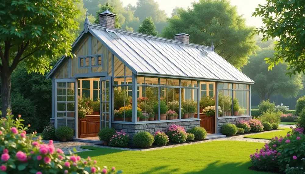 Gewächshaus Landhausstil: Charmant und funktional gestalten