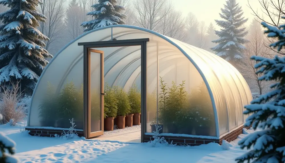 Mit gewächshaus folie heizung die Überwinterung deiner Pflanzen sichern