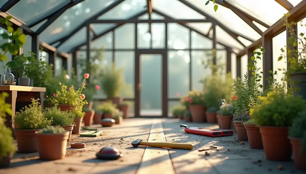 Schritt-für-Schritt-Anleitung zum gewächshaus umbauen