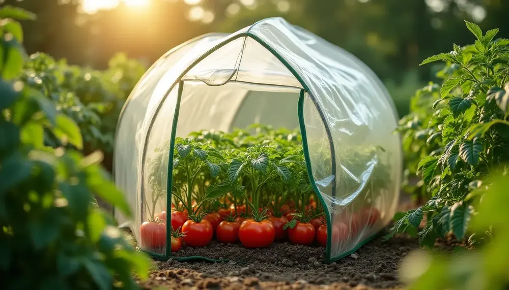 So bauen Sie ein Tomaten Gewächshaus aus Folie selber: Ein Leitfaden
