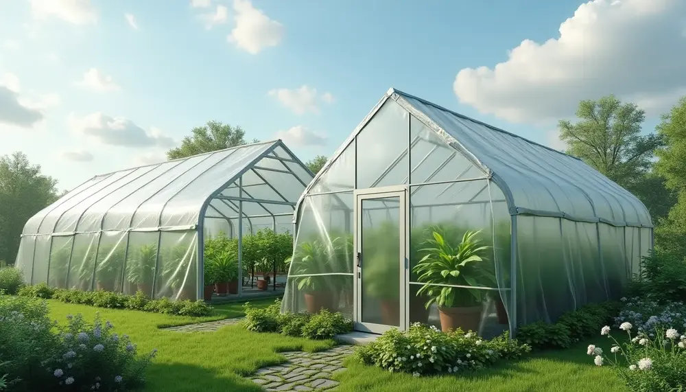 Vergleich: Gewächshaus folie oder glas – Vor- und Nachteile im Überblick