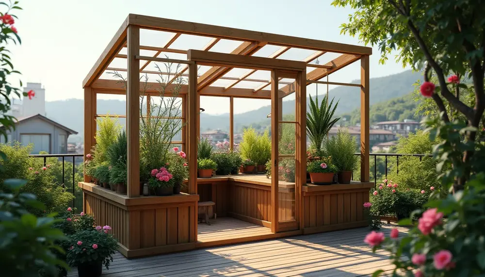 warum-ein-balkon-gewaechshaus-aus-holz-ideal-fuer-stadtbewohner-ist