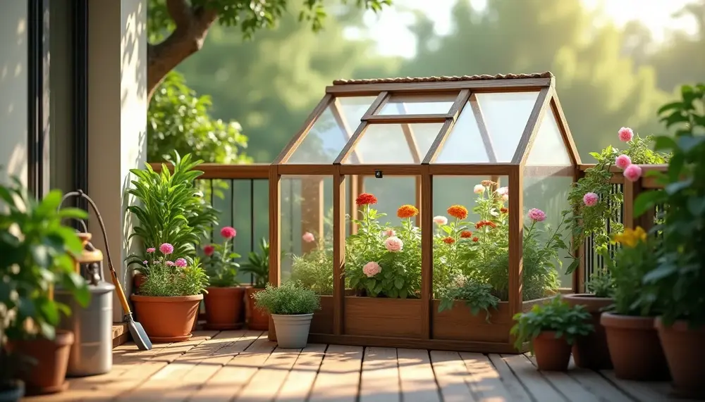 Wie Sie Ihr eigenes Gewächshaus Balkon DIY bauen können – Schritt für Schritt