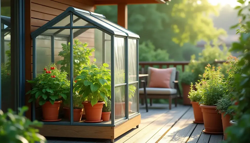 Wie Sie Ihr Gewächshaus auf dem Balkon stabil und sicher gestalten!